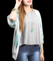 Cardigan Trival Aqua