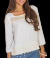 Blusa de Encaje
